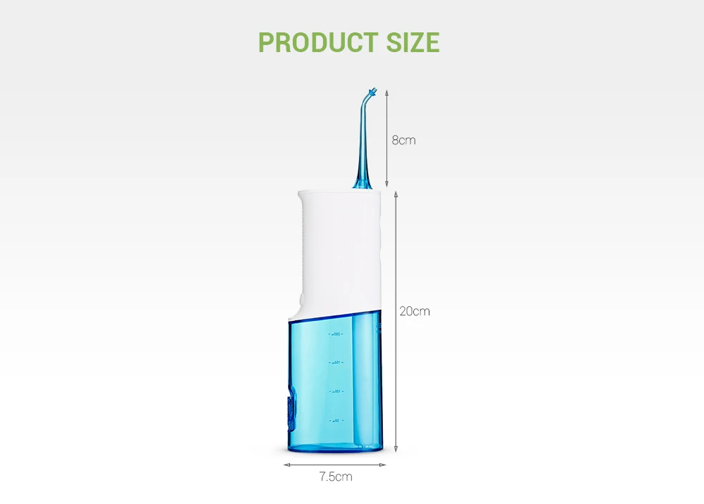 Xiaomi SOOCAS W3 Oral Irrigator  230ml Water Tank Constant Pulse Pressure Jet Cleaning Tooth Mouth Cleaner Irrigator Of the Oral (19)