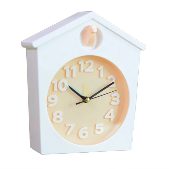wecker kinderzimmer, kreative candy farbe wecker wand kind günstiger vogel haus tisch uhr, Design ideen