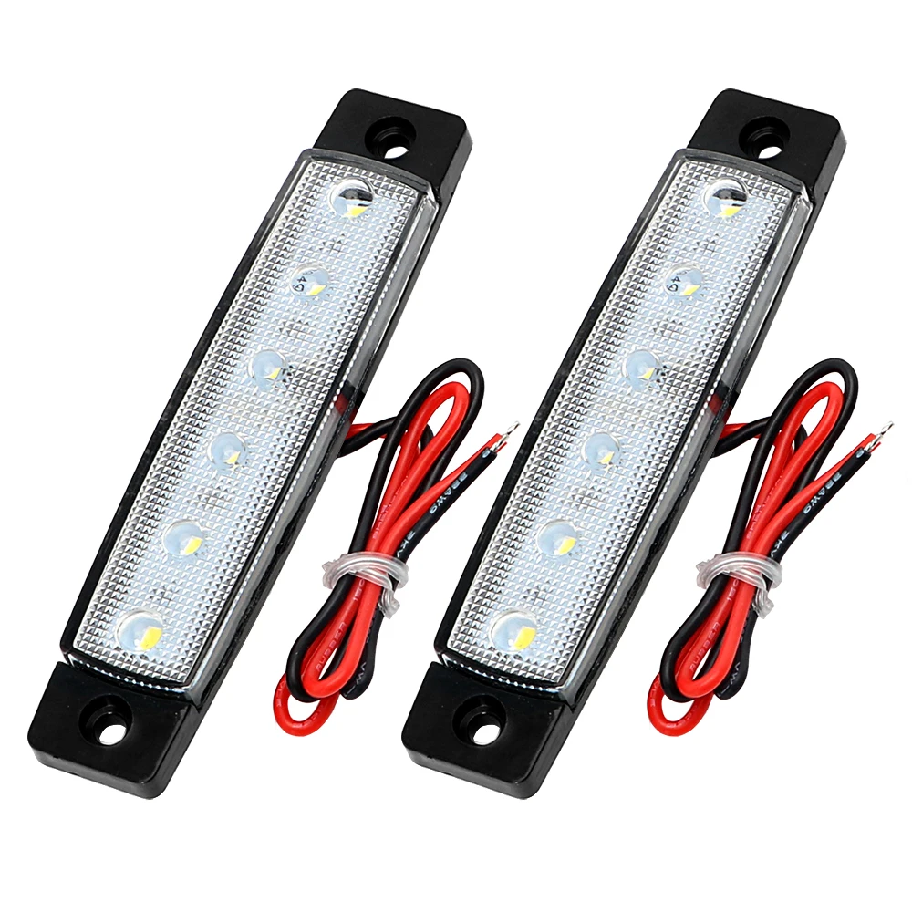 FORAUTO 1 пара автомобилей указатели поворота Стоп сигналы 12 SMD СВЕТОДИОДНЫЙ