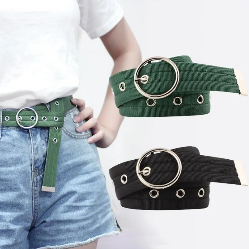 

Long Personality Design PU leather Casual Black Metal Pin Buckle Belt Female Students Jeans Dress Waist Belts Men Lady Ceinture