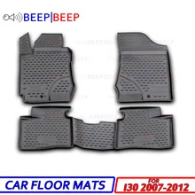 Для hyundai i30 2007-2012 автомобильные коврики для затопления ковры Авто Пол пылезащитный нескользящий Автомобиль Стайлинг украшение интерьера