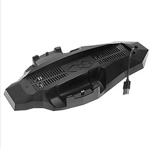 

2015 NEW SALE Vertical Stand Dock with Cooling Fans Mount Cradle Holder for PS4 Black