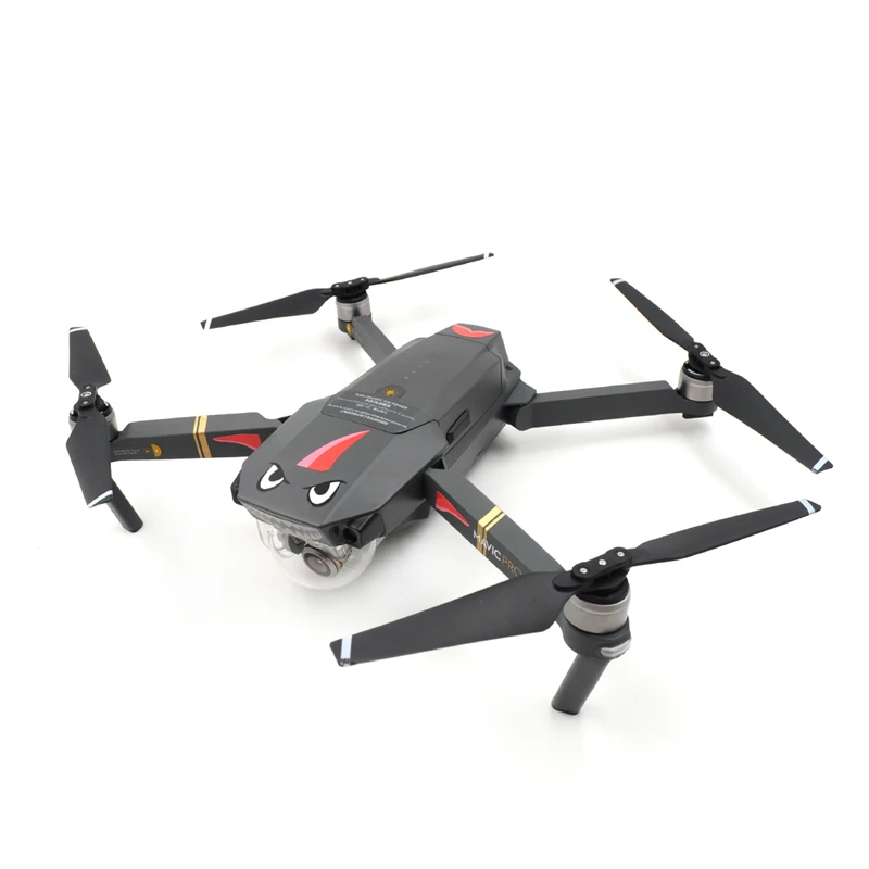 Drone Stickers Wicked shark expression Drone body  arm decoration Skin Sticker for DJI Mavic Pro Accessories 13