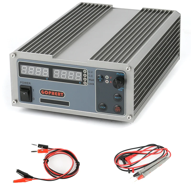 GOPHERT CPS 6011 60 в 11 а Цифровой Регулируемый лабораторный источник питания