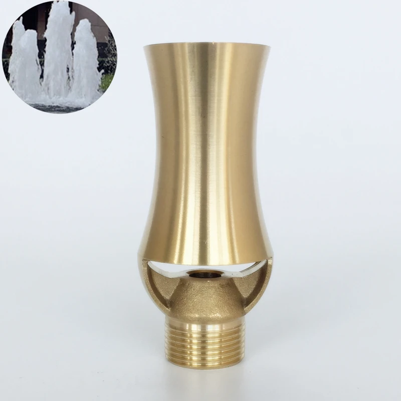 

1/2" DN15 3/4" DN20 Ice Tower Cascade Water Fountain Nozzles Sray Head Pond