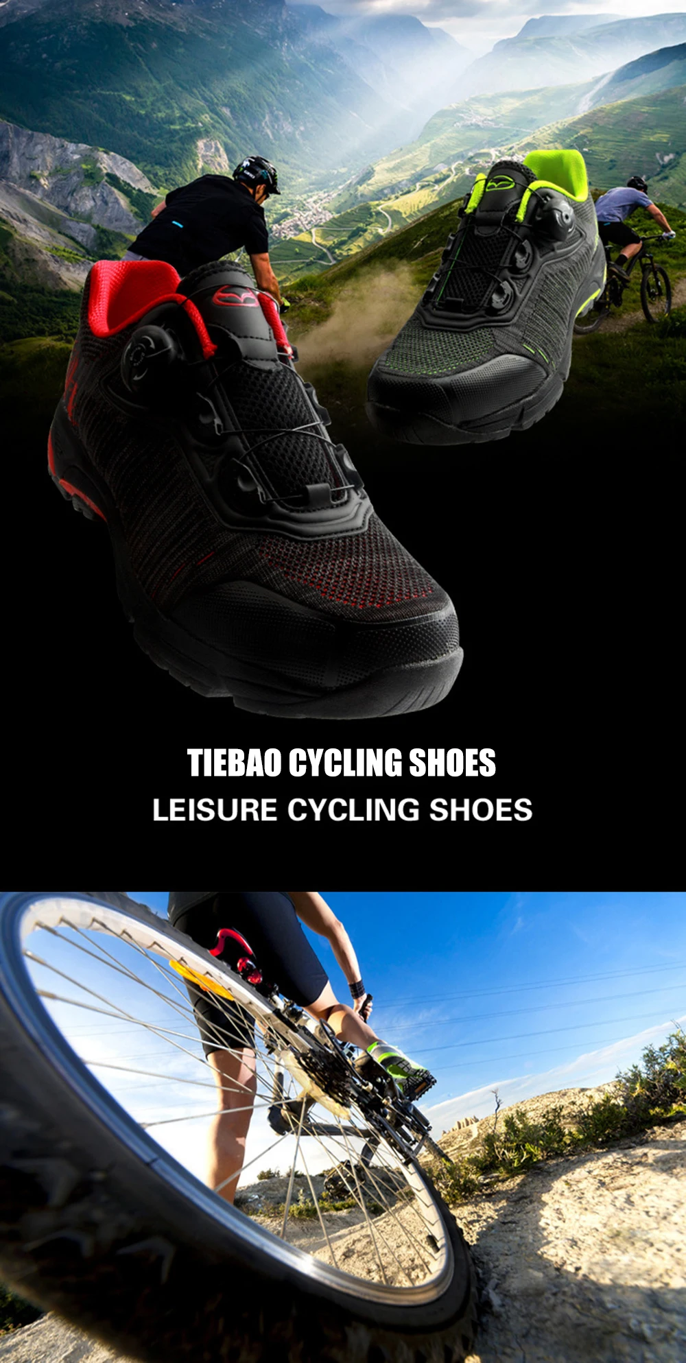 Tiebao/Обувь для велоспорта для отдыха; обувь для горного велосипеда; обувь с самоблокирующейся подошвой; Нескользящая дышащая обувь; MTB sapatilha ciclismo chaussures vtt