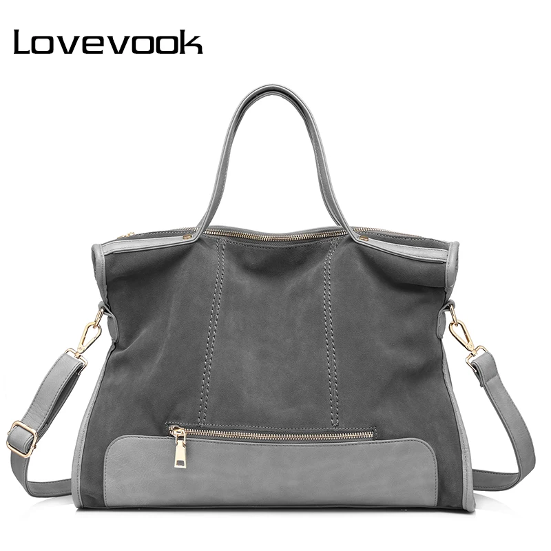 LOVEVOOK женская сумка через плечо из спилка сумка-тоут для офисной работы кошельки и