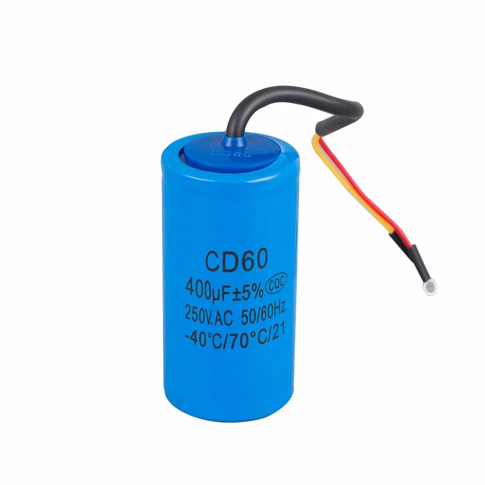 Staring capacitor 400UF heavy duty electric motor starting capacitorin