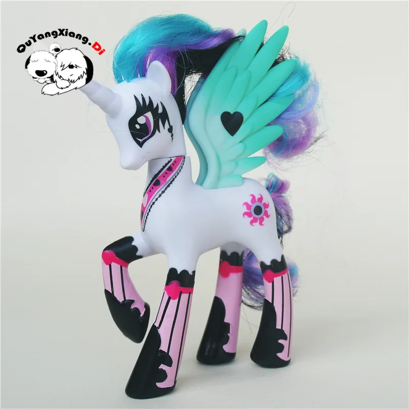 Фигурки героев P11 034 10-13 см маленькая милая лошадь модель куклы для вечеринки