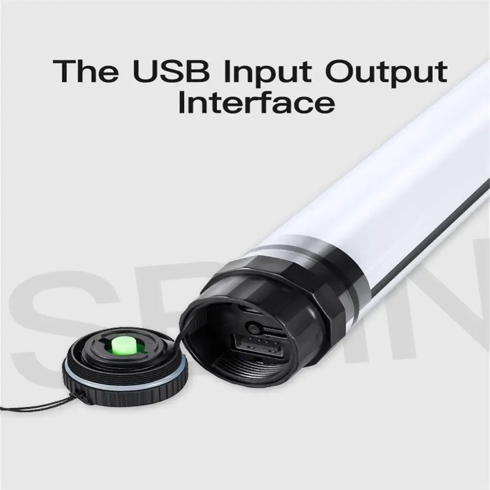 Magnetic Portable USB Rechargeable LED Light Outdoor Camping Tent Mosquito Light Smart Charging waterproof IP68 long time
