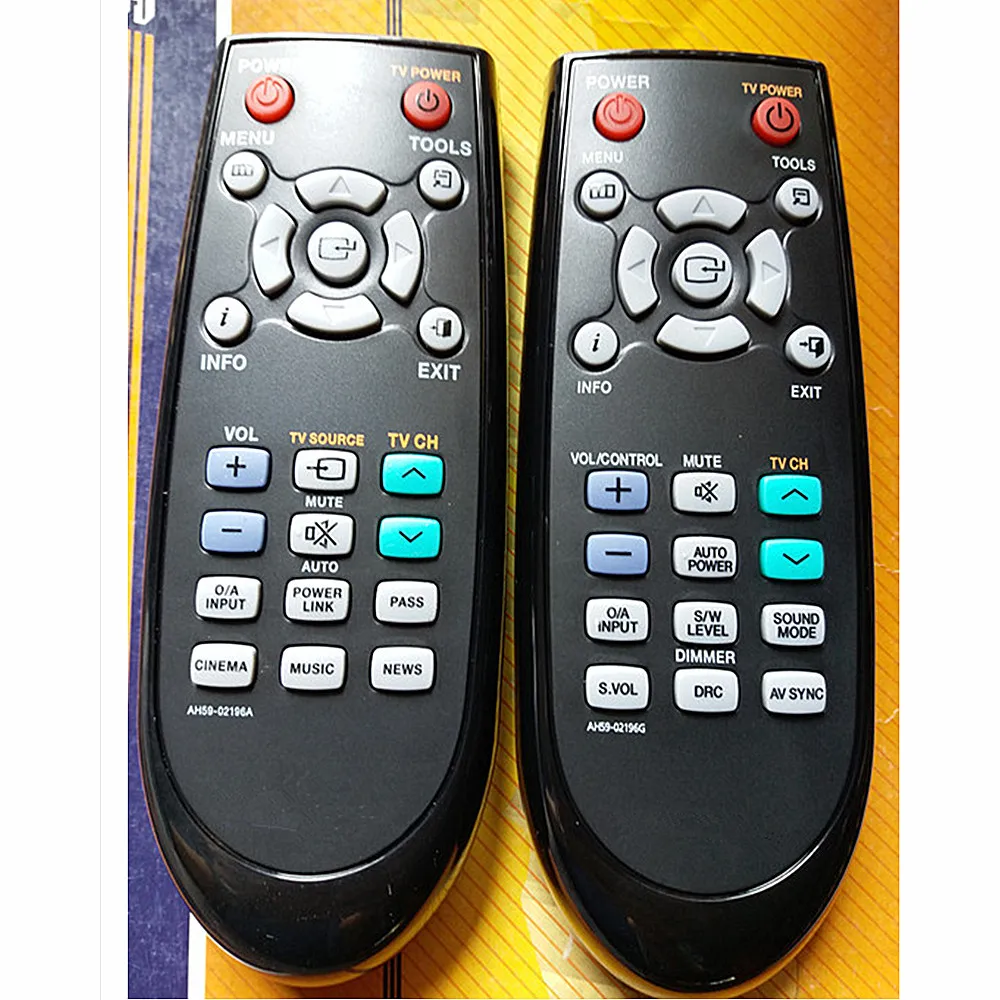 AH59 02196g new remote control for samsung echo wall audio home theater