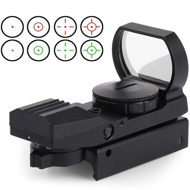 11mm/20mm Dot Ferroviaire Chasse Softair Viseur Optique