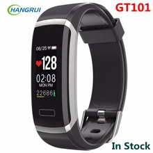 

Hangrui GT101 Smart Band 0.96" Color Screen Smart Bracelet 24 Hours Heart Rate Monitor Fitness Tracker Waterproof For Sport
