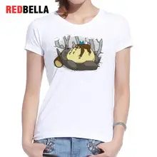 REDBELLA 2017 Polera Mujer Totoro Sloth Miyazaki Ghibli Japan Cartoon Ulzzang Women T Shirt Cotton Fashion