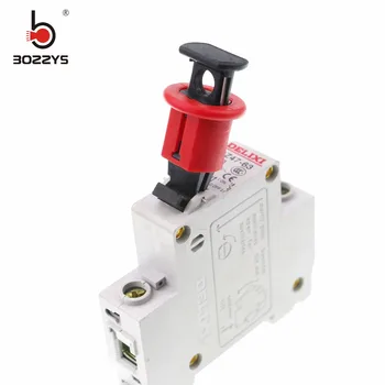 

Industrial electrical Small miniature circuit breaker safety lock Pin out Switch handle lock Prevent misuse of security locks
