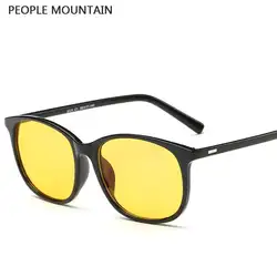 Классический желтый объектив большой кадр излучения очки Для мужчин Для женщин мода Анти-синий солнцезащитные очки 2018 Ретро lentes-де-сол hombre