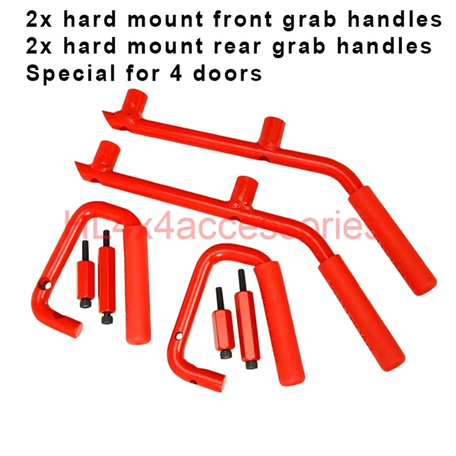 Red-2 Grab Handle For Jeep3