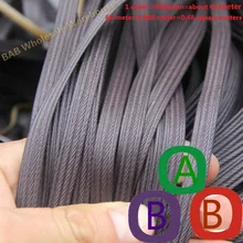 Кофе Фиолетовый четыре линии синтетический пластик ротанг ткацкий материал пластик вязать и ремонт корзины цветочный горшок