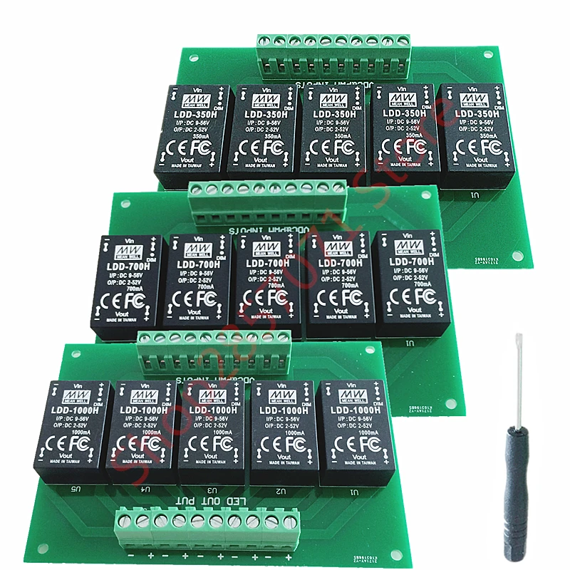 MEANWELL ldd 5UP 350 H 500 H 700 H 1000 H DC-DC Постоянный ток понижающий светодиодный драйвер+ PCB