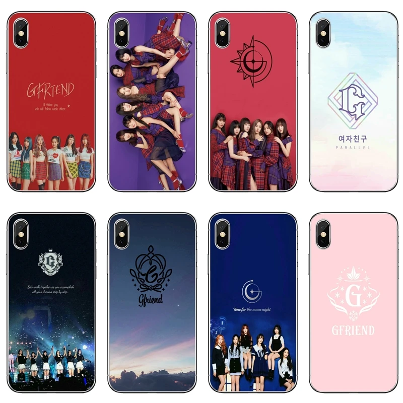

TPU Soft Accessories phone cover case For Samsung Galaxy J3 J5 J7 A3 A5 A7 2015 2016 2017 2018 GFriend kpop Korean group girl