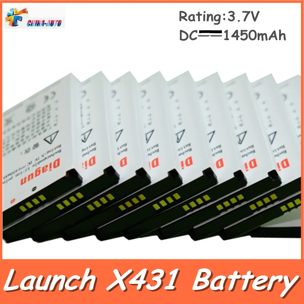 100 Original Launch X431 3.7V Launch Diagun Battery 1450mAh Li ion Car