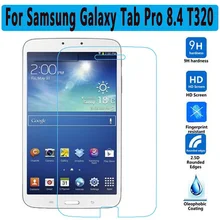 HD Tempered Glass For Samsung Galaxy Tab Pro T320 T321 T325 8.4 inch Screen Protector Tablet Film Clear For SM-T320 Glass 2.5D stylish pvc tpu back case screen guard for samsung galaxy tab pro 8 4 t320 deep pink