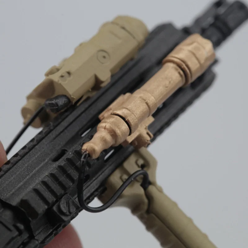 Mnotht 1/6 пистолет оружие Модель песок HK416 M4 оружие собранная Игрушка аксессуары для глушителя игрушка для 12 дюймов солдат фигурка