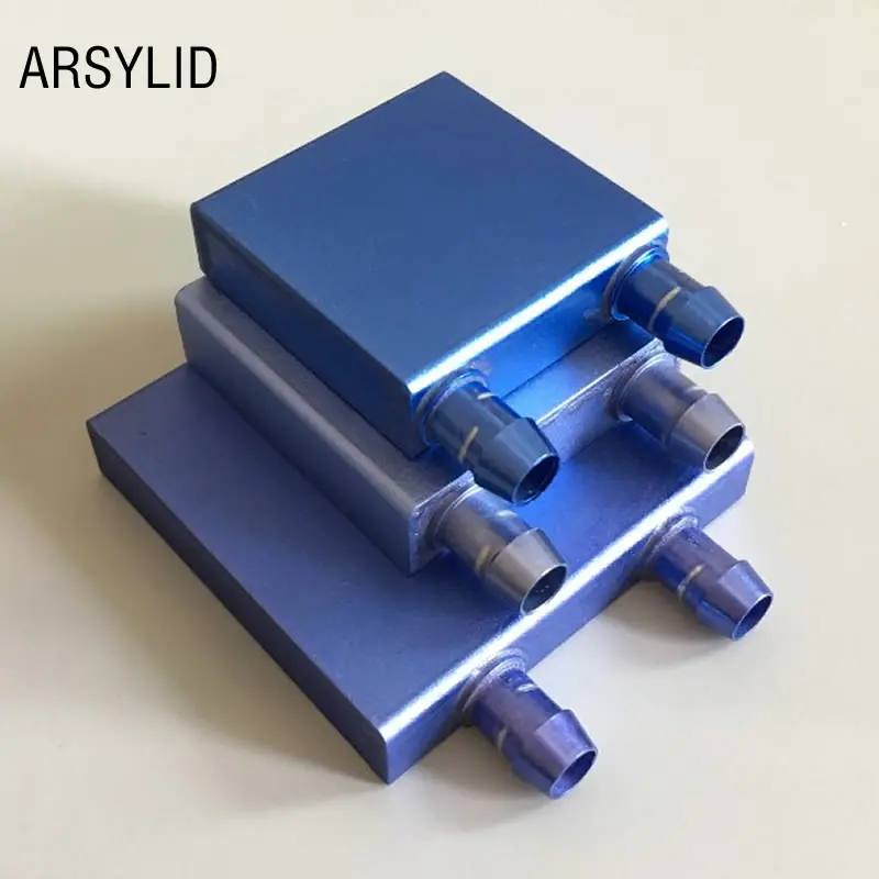 

Aluminium Water Cooling Block 40*40 61*61mm for Liquid Water Cooler Heat Sink System Use For PC Laptop CPU GPU