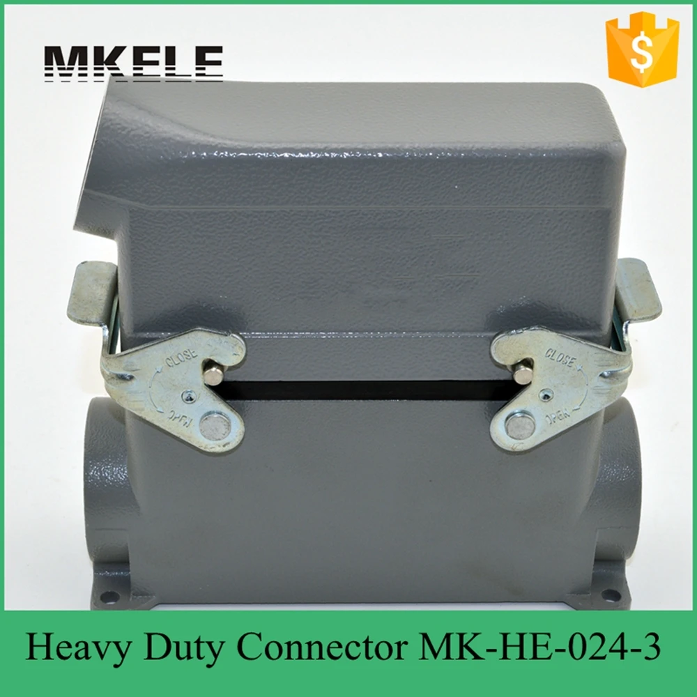 

MK-HE-024-3 HE series cheap waterproof male female 24 pin industrial amphenol heavy duty connectors
