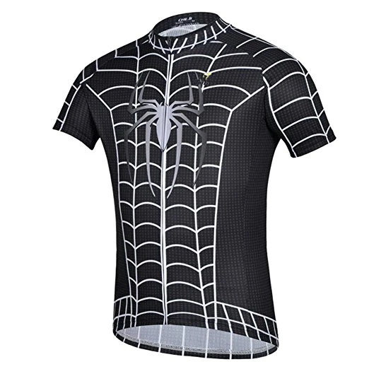 Мужская супер герой Бэтмен Велоспорт Джерси велосипед спортивная одежда для велопрогулок, дышащая ropa Дискавери Лев панда джентльмен майки - Цвет: 1