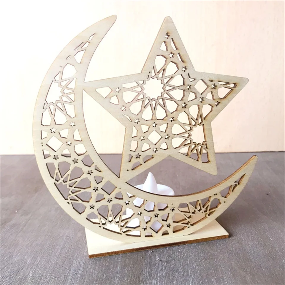 Eid Mubarak Ramadan Wooden Decoration (9)
