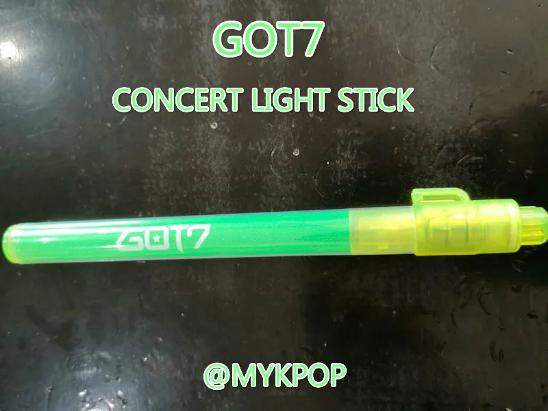 [MYKPOP] GOT7 освещение концертов палка вентилятор Поддержка светильник палка KPOP вентилятор Коллекция подарков SA18052201