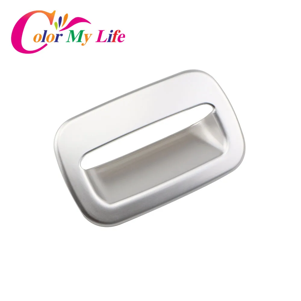 

Color My Life Car Chrome Rear Door Handle Bowl Cover Trim Trunk Handles Sticker for Kia Sportage KX5 KX 5 QL 2016 2017 Parts