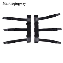 Mantieqingway нейлоновые рубашки держатели чулок для мужских рубашек костюмы на бретельках эластичные противоскользящие подвязки ремень подтяжки