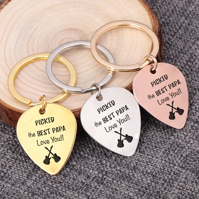 Bicycle Pattern Custom Guitar Pick Pendant Necklace Keychain