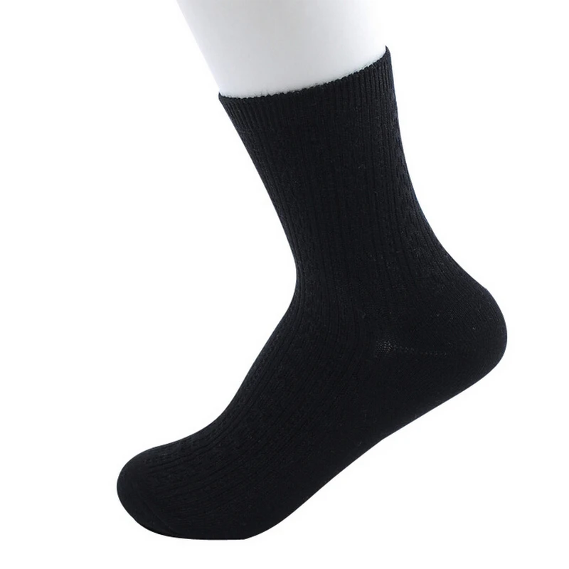 Весенне-осенние Брендовые женские носки из бамбукового волокна для женщин, деловые повседневные черные носки, женские бежевые короткие носки, 6 пар/лот s289
