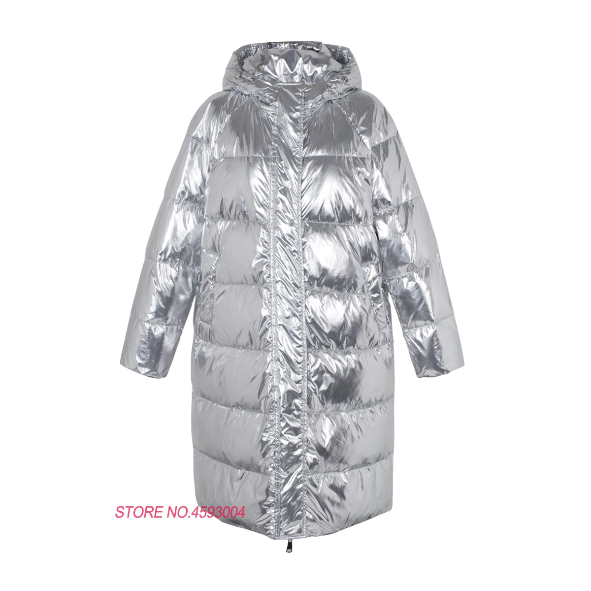 Outwear Duck Long Femmes Neige Moelleux À Veste Porter Le Épais Chaud Parkas Silver Lettres D'hiver Vers Down G188 Argent Capuchon Et Manteau Bas d0qAxZOZw