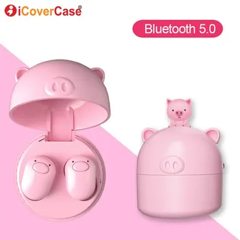 

For Samsung S10 Huawei Mate 20 Pro P20 Lite Xiaomi A2 A1 Sony XZ3 Bluetooth Earphone 2PC Twins Wireless Earbud With Charging Box