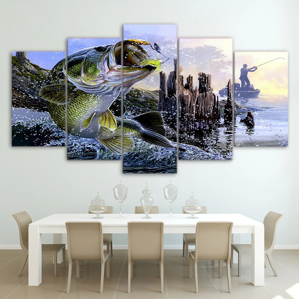 Bass Fishing Room Decor Bass Fishing Room Decor