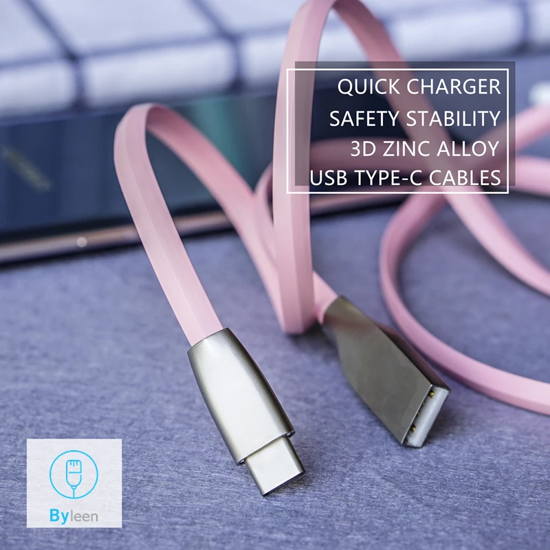 3 фута 6 футов цинковый сплав USB C быстрая Синхронизация и зарядка type C кабель для мобильного телефона huawei P10 P20 P30 Lite Pro Honor 7a 10 Pro Nova 4e