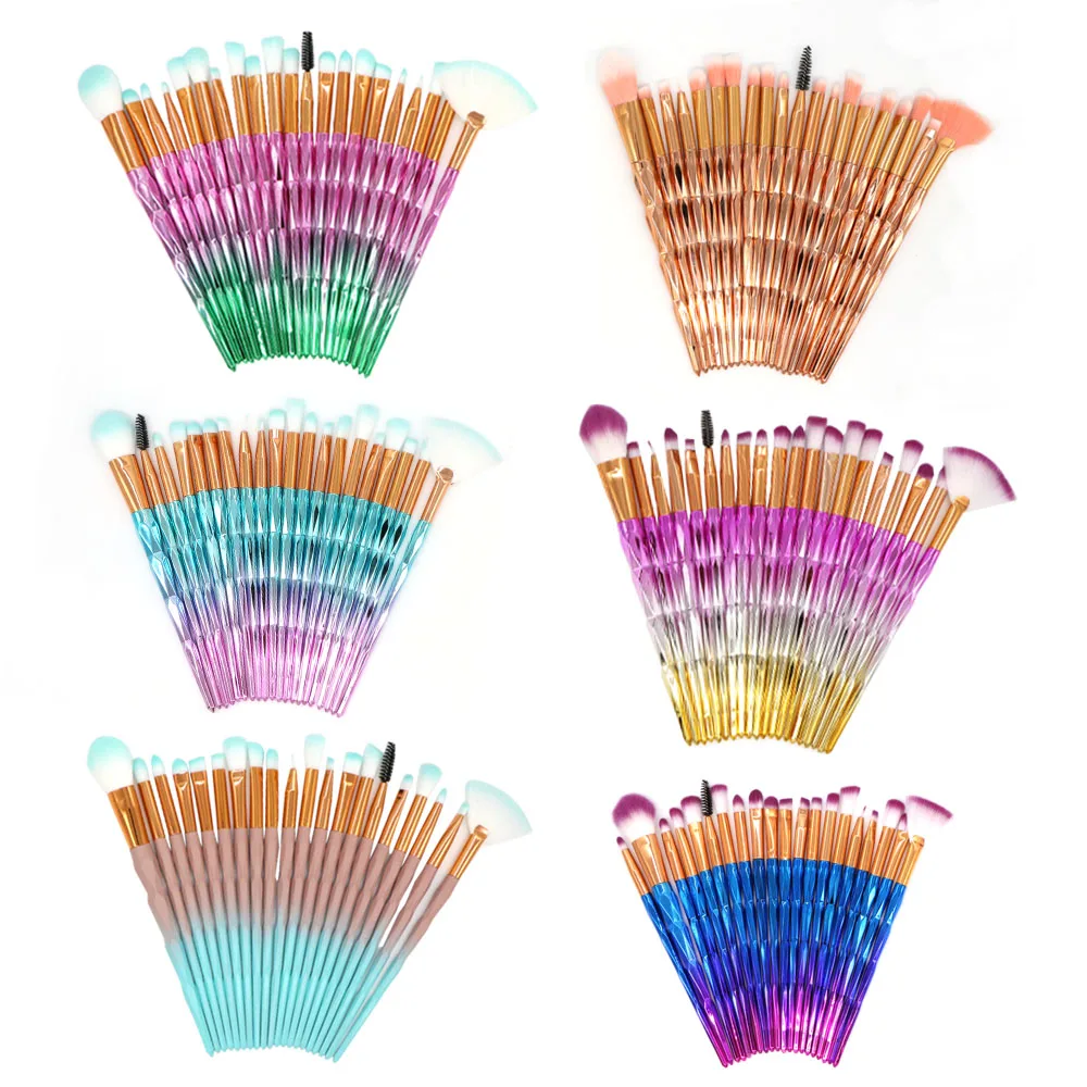 diamond makeup brushes