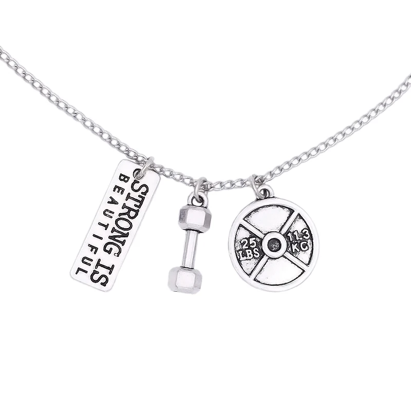 Strong Is Beautiful Weight Lifting Barbells Weight Plate Inspire