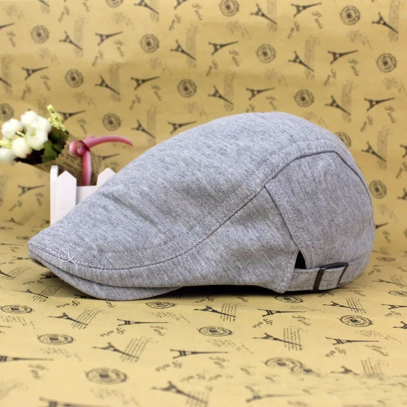 DT586 винтажный газетчик такби в стиле Гэтсби, плоская кепка из хлопка для вождения берет шляпа для мужчин и женщин удлиненная Кепка Casquette простые береты