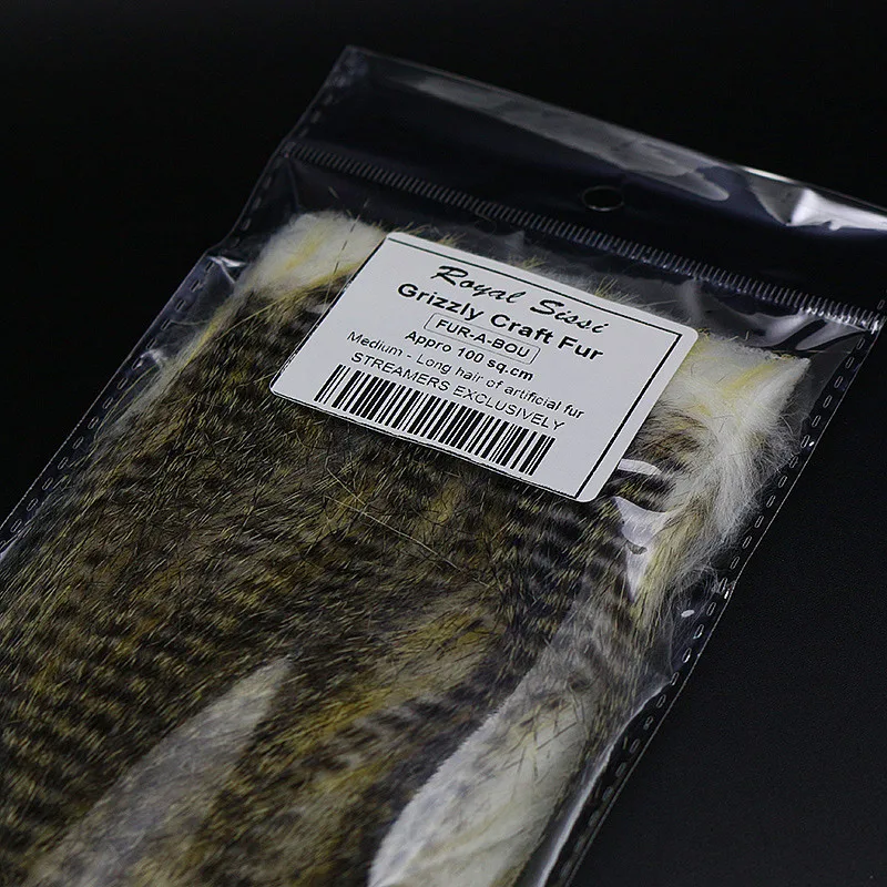 faux grizzly craft fur