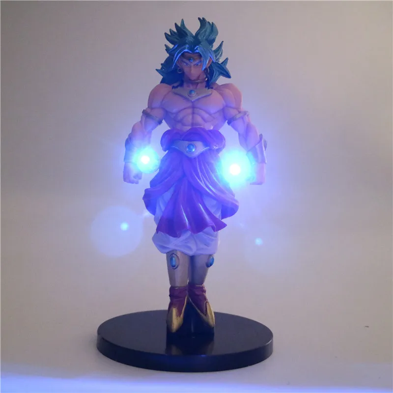 

Dragon Ball Z Broly Super Saiyan Power Up Led Lighting Anime Dragon Ball Z Night Light DBZ Broli Collectible Model Toy Figurine