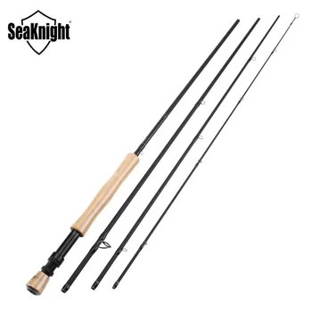 

SeaKnight MAXWAY 1PC Classic 7/8# 2.7M Fly Fishing Rod Fast Action Carbon Cork Hard Super Light 119g 4 Sections Pole Fly Tackle