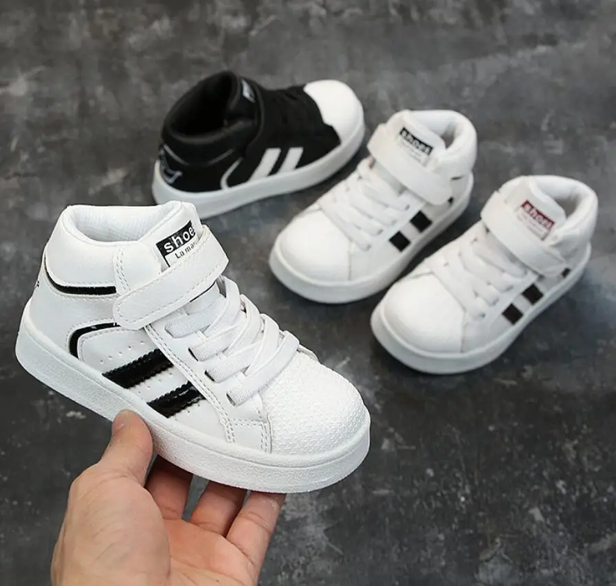 

Fashion Children Casual Shoes Baby Boys Girls Martin Boots Kids Running Shoes Kids Brand Sport White Shoes Child Shelle Sneakers
