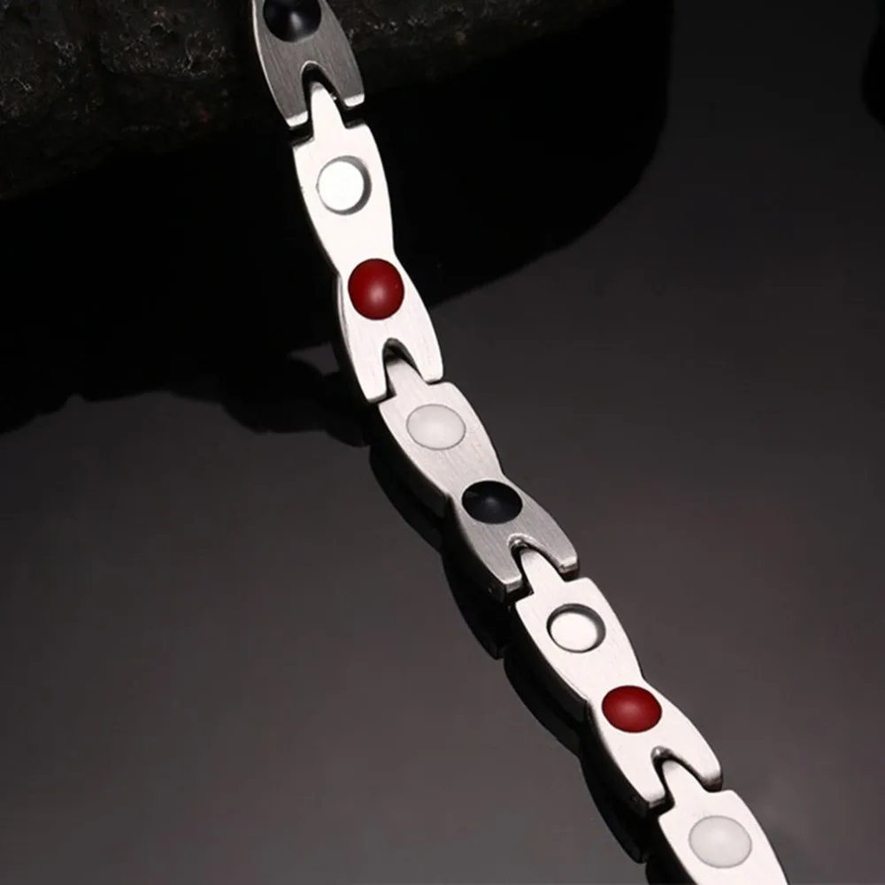 Popular Magnetic Health Care Chain Bracelet Trendy Charming Fashionable Jewelry Man Woman Link Chain Ornaments All 4