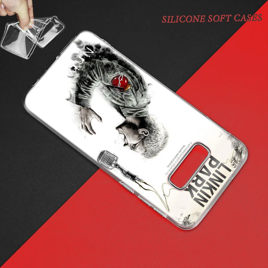 Linkin Park чехол для samsung Galaxy S8 S9 S10 5G S10e S7 Note 8, 9, 10, J4 J6 плюс J5 J8 J3 силиконовый чехол Fundas Capa чехлы для телефонов