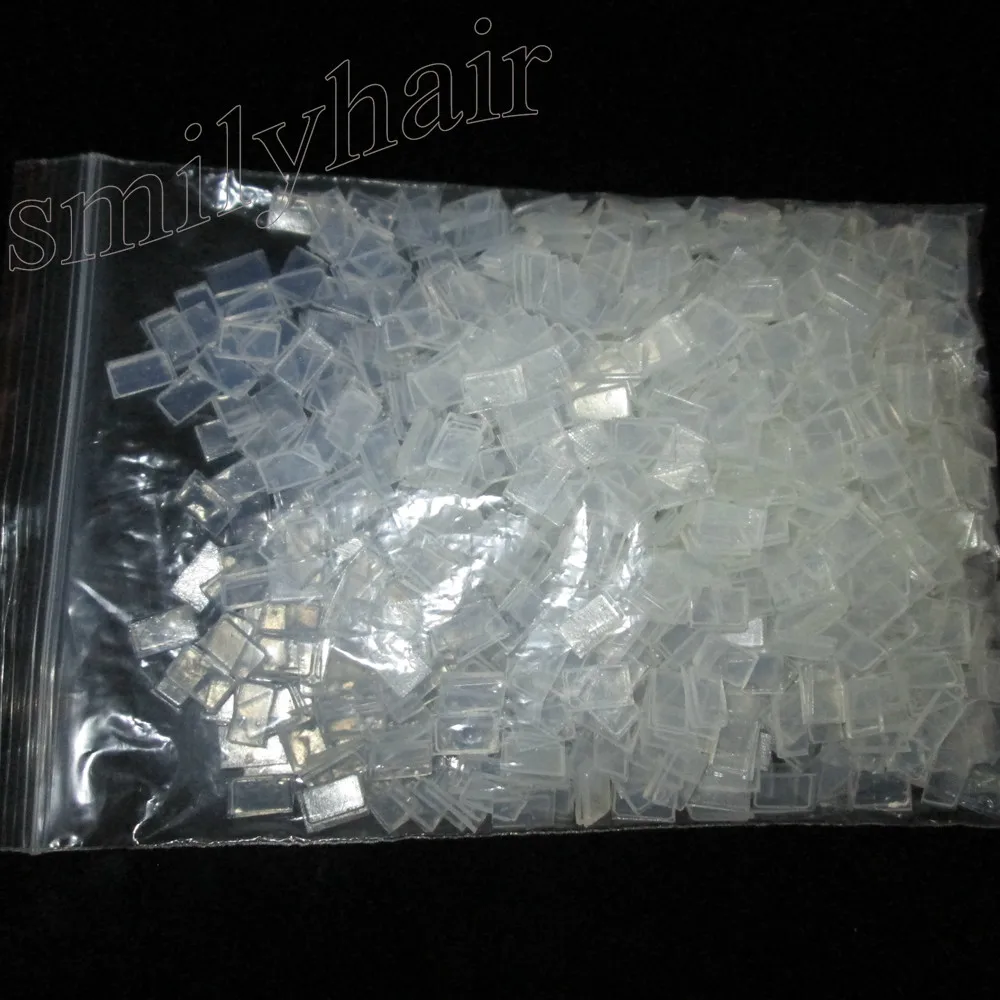 Flat shape Italian keratin glue grain for Fusion Human Hair pre-bonded hair extensions Keratin Hair Extensions